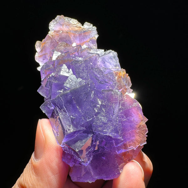 Purple Fluorite Crystal-ToShay.org