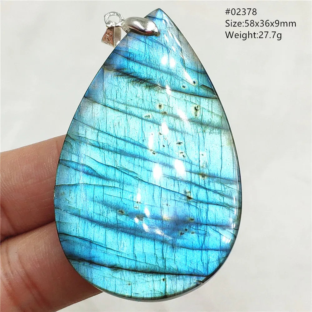 Blue Labradorite Pendant-ToShay.org