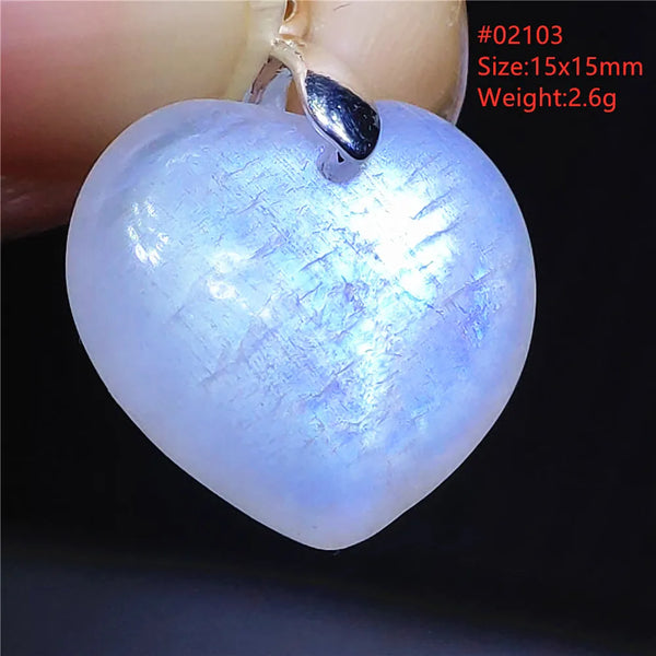 Blue Light Moonstone Pendant-ToShay.org