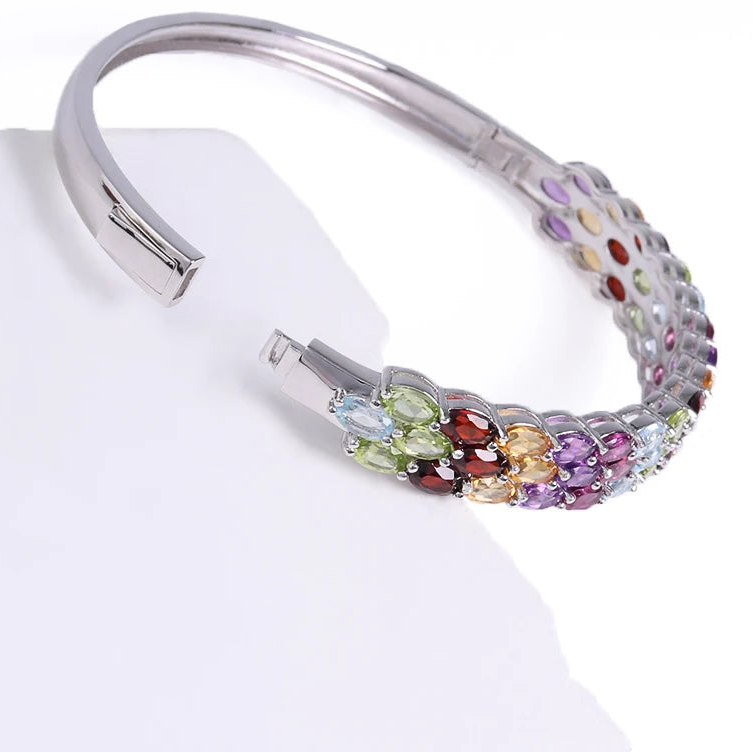 Mixed Crystal Bangle-ToShay.org