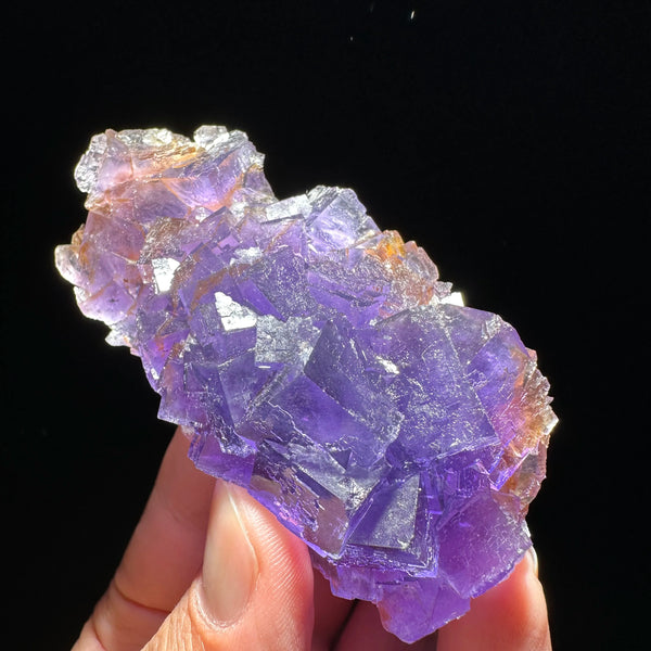 Purple Fluorite Crystal-ToShay.org