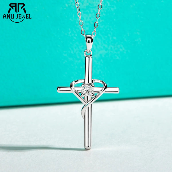 Diamond Cross Pendant-ToShay.org