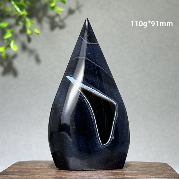 Black Agate Torch-ToShay.org