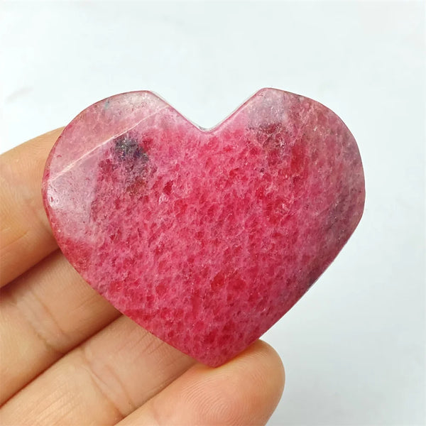 Pink Rose Stone Heart-ToShay.org