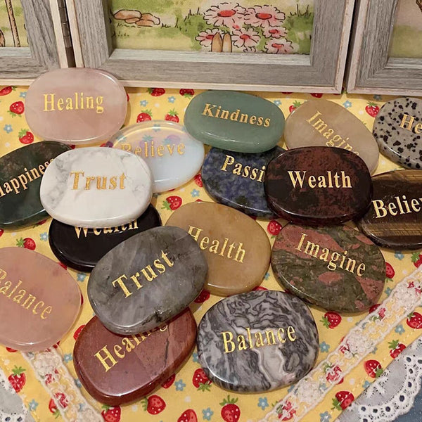 Lettered Worry Stone-ToShay.org