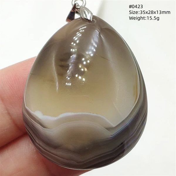 Black Red Agate Pendant-ToShay.org