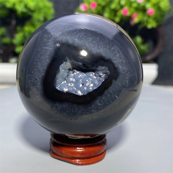 Fluorescent Agate Ball-ToShay.org