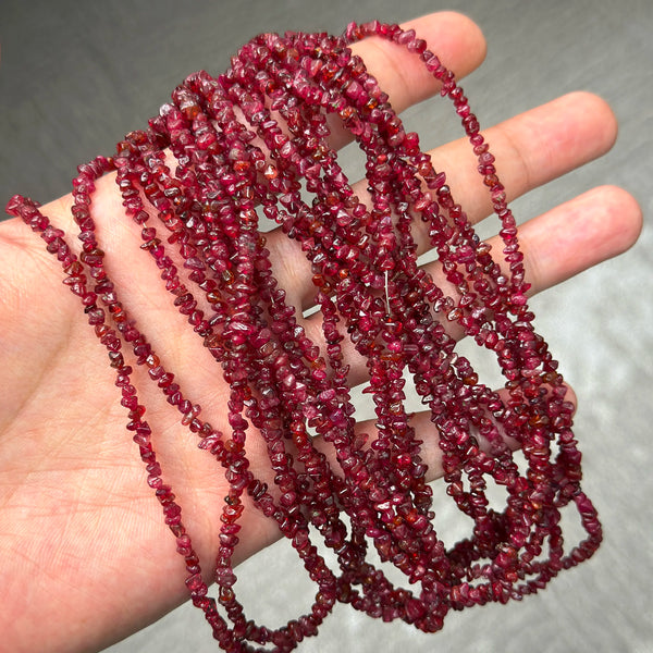 Red Spinel Beads-ToShay.org