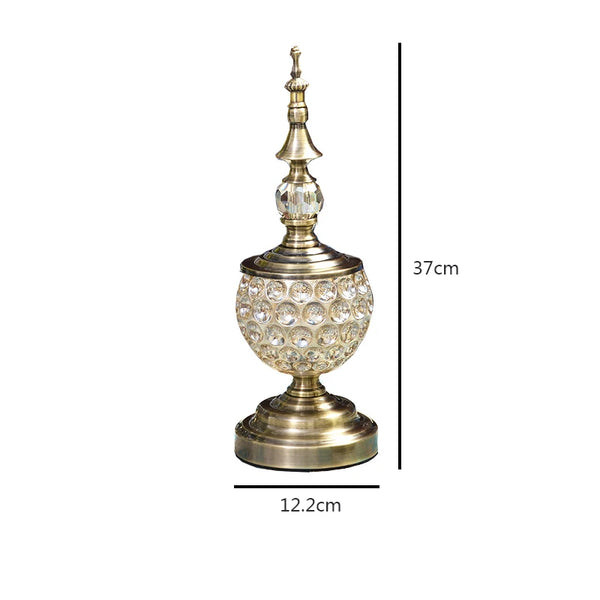 Crystal Glass Storage Jar-ToShay.org