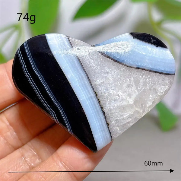 Black Agate Hearts-ToShay.org