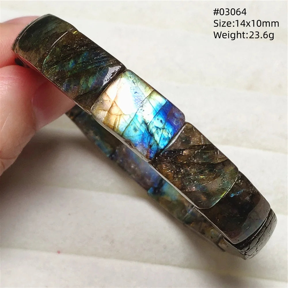 Blue Labradorite Bracelet-ToShay.org