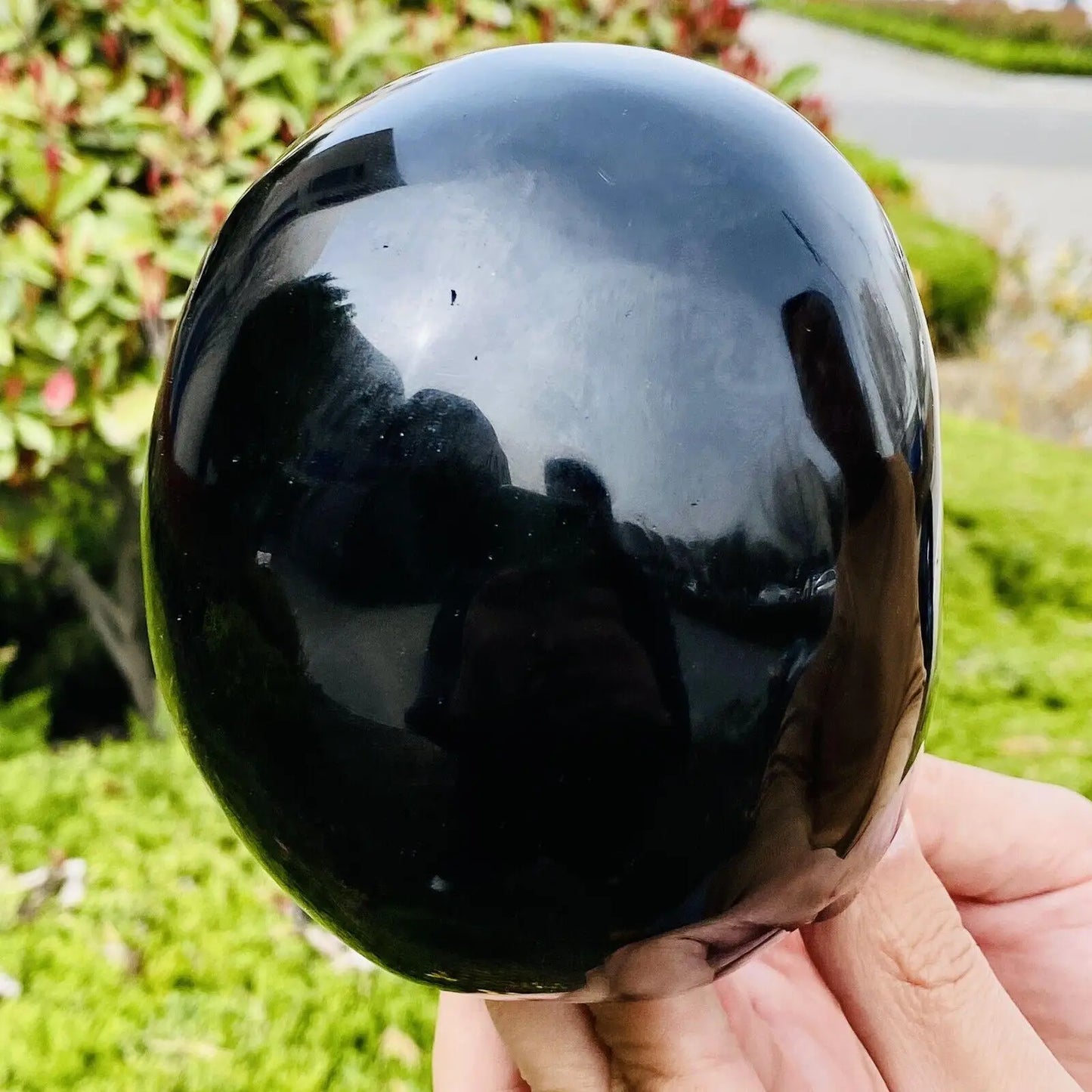 Black Obsidian Skull-ToShay.org
