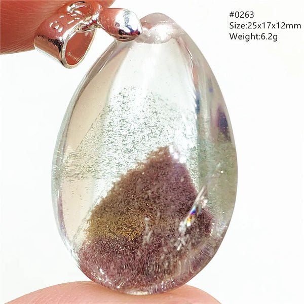 Green Phantom Quartz Pendant-ToShay.org