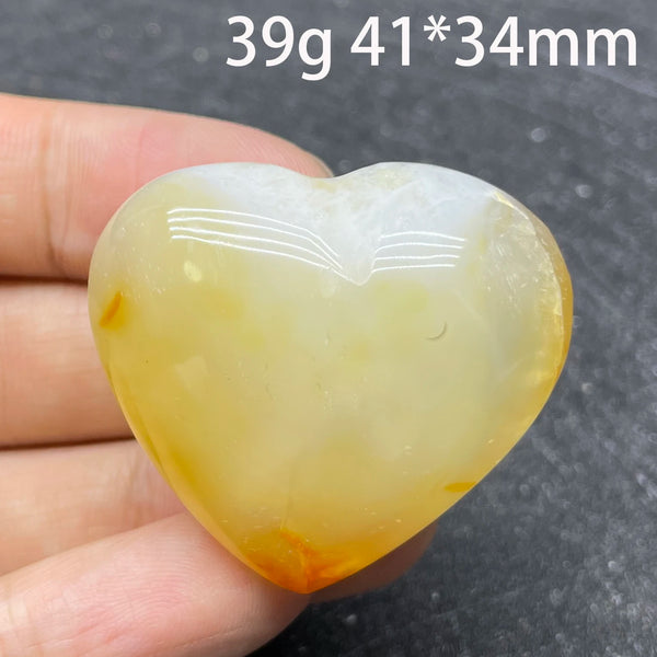 Orange Carnelian Hearts-ToShay.org