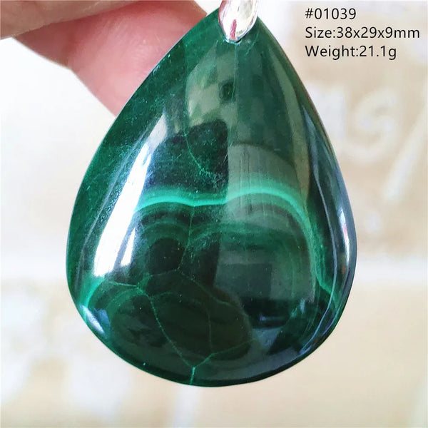 Green Malachite Pendant-ToShay.org