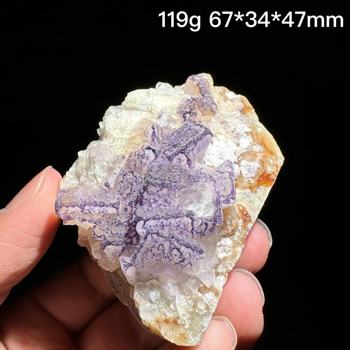 Purple Fluorite Crystal-ToShay.org