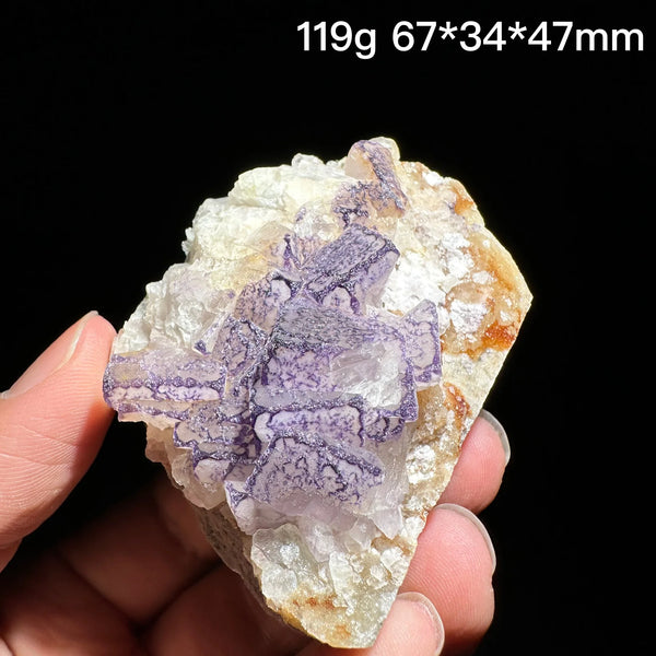 Purple Fluorite Crystal-ToShay.org