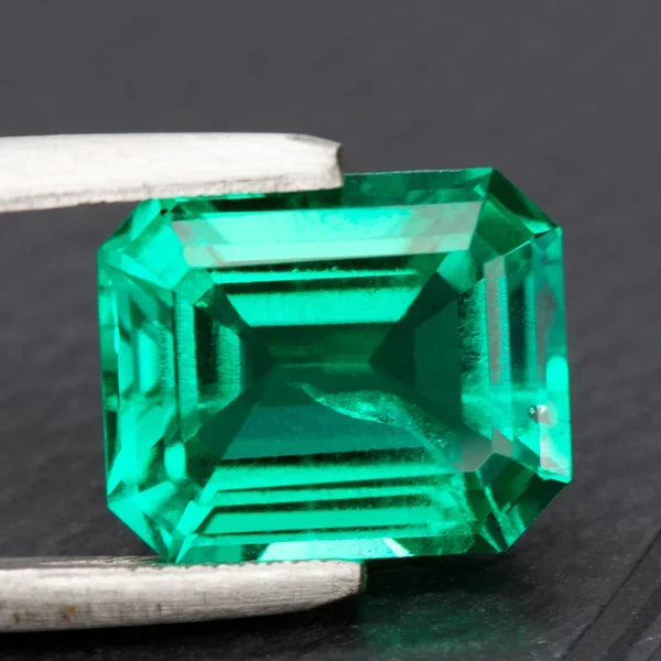 Green Faceted Emerald-ToShay.org