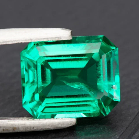 Green Faceted Emerald-ToShay.org