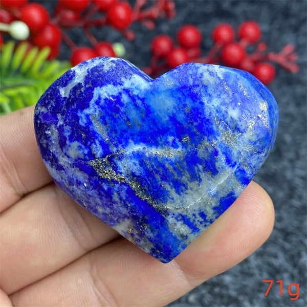 Blue Lapis Lazuli Heart-ToShay.org