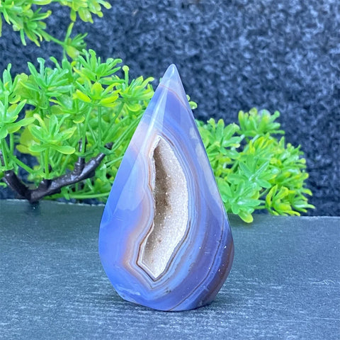 Blue Lace Agate Flame-ToShay.org