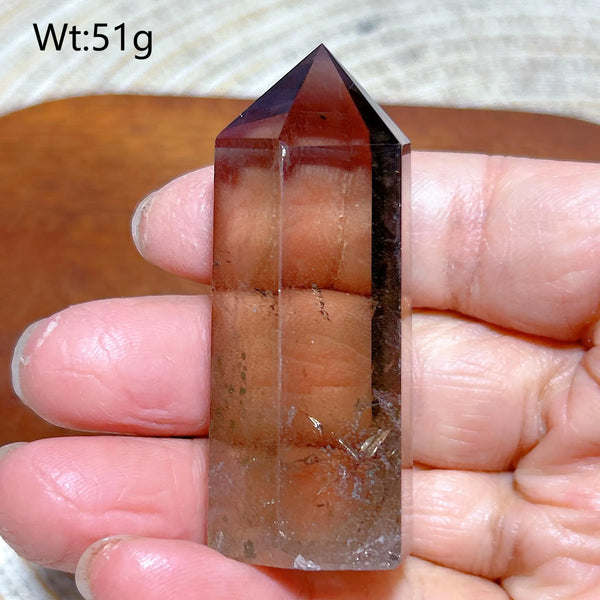 Smokey Rainbow Quartz Point-ToShay.org