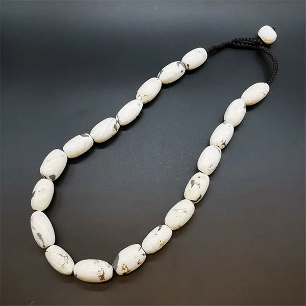 White Conch Shell Necklaces-ToShay.org