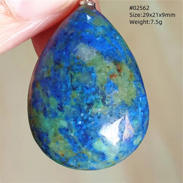 Blue Azurite Pendant-ToShay.org