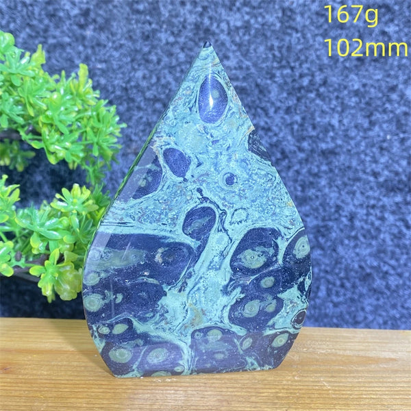 Blue Malachite Crystal Torch-ToShay.org
