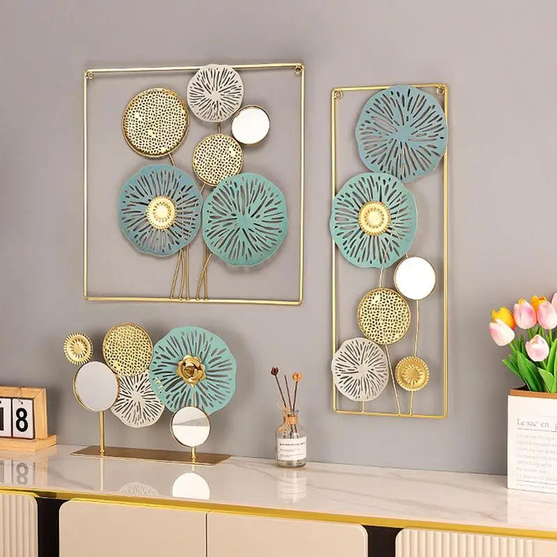 Flower Iron Wall Art-ToShay.org