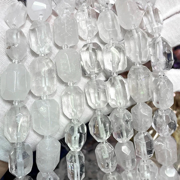 White Crystal Beads-ToShay.org
