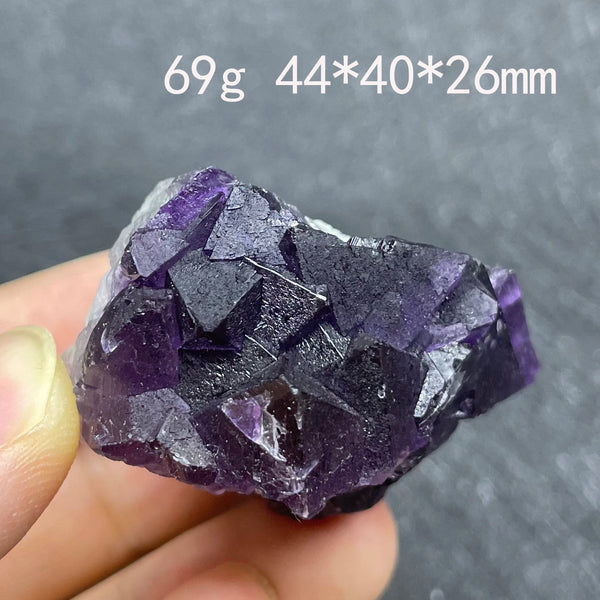 Purple Fluorite Crystal-ToShay.org