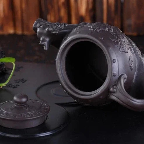 Dragon Clay Teapot-ToShay.org