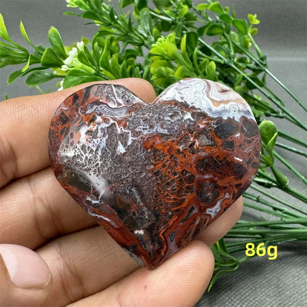 Red Agate Heart-ToShay.org