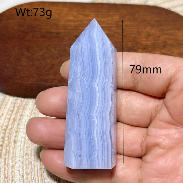 Blue Lace Agate Point-ToShay.org