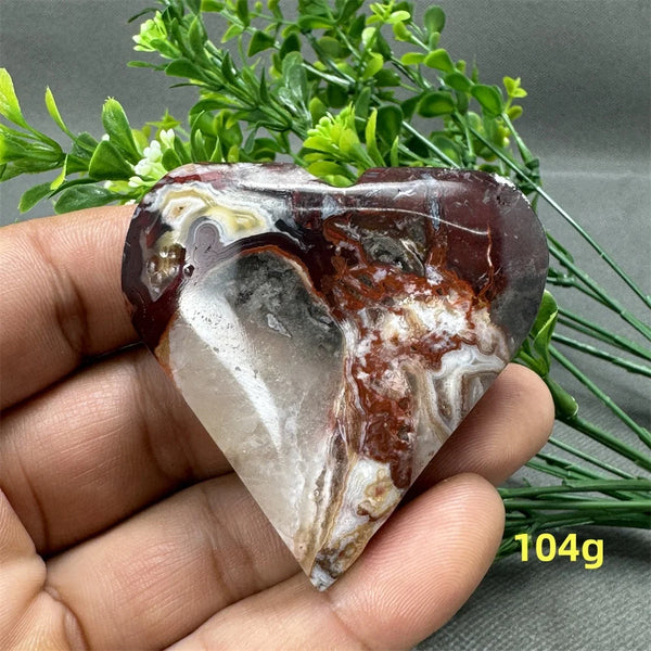 Red Agate Heart-ToShay.org