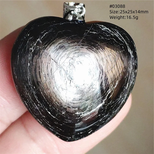 Black Hypersthene Pendant-ToShay.org