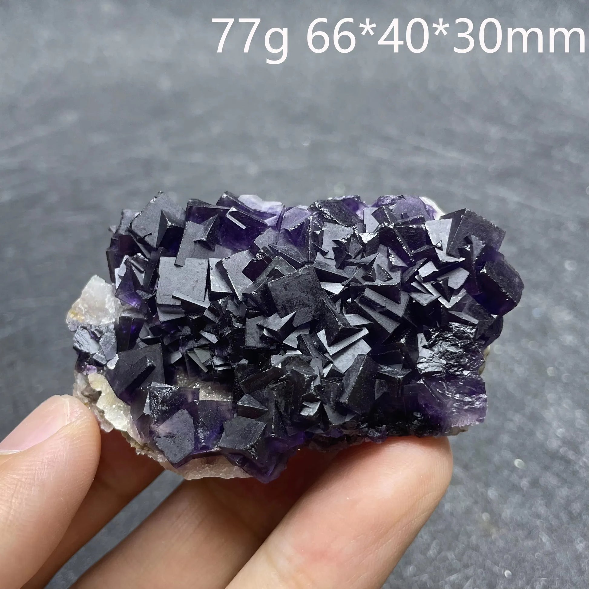 Purple Fluorite Crystal Cluster-ToShay.org
