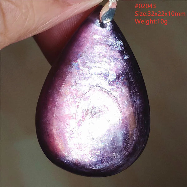 Purple Lepidolite Pendant-ToShay.org