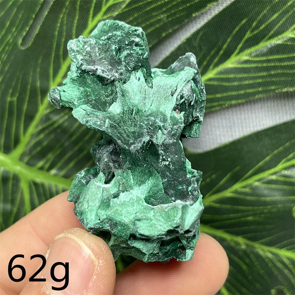 Green Malachite Silk Luster Crystal-ToShay.org