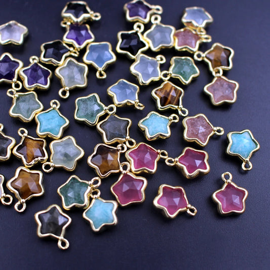 Mixed Crystal Star Charms-ToShay.org