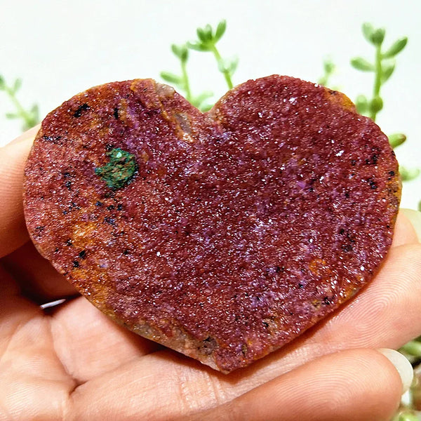Pink Cobalt Calcite Heart-ToShay.org