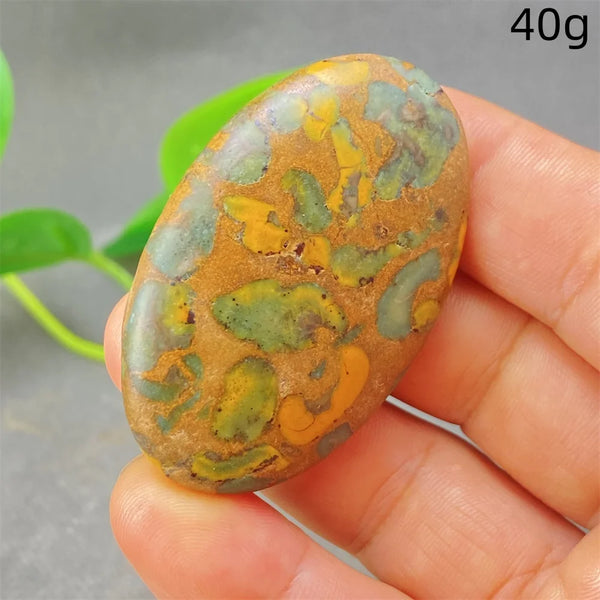 Green Rainforest Palm Stone-ToShay.org