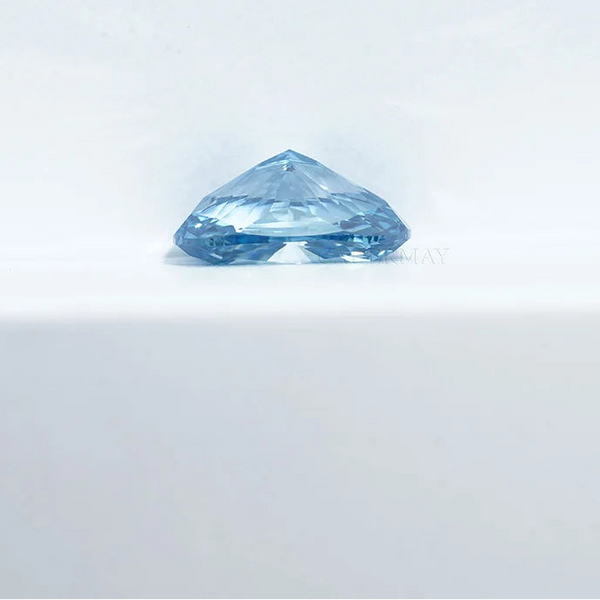 Blue Faceted Diamond-ToShay.org