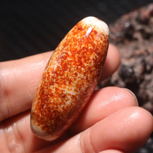 Tibetan Agate Eyes Dzi-ToShay.org