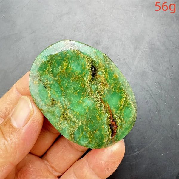Green Verdite Palm Stone-ToShay.org