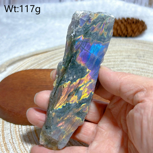 Purple Labradorite Slice-ToShay.org