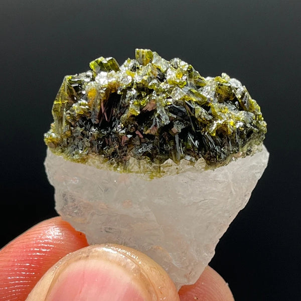 Green Tourmaline Crystal-ToShay.org