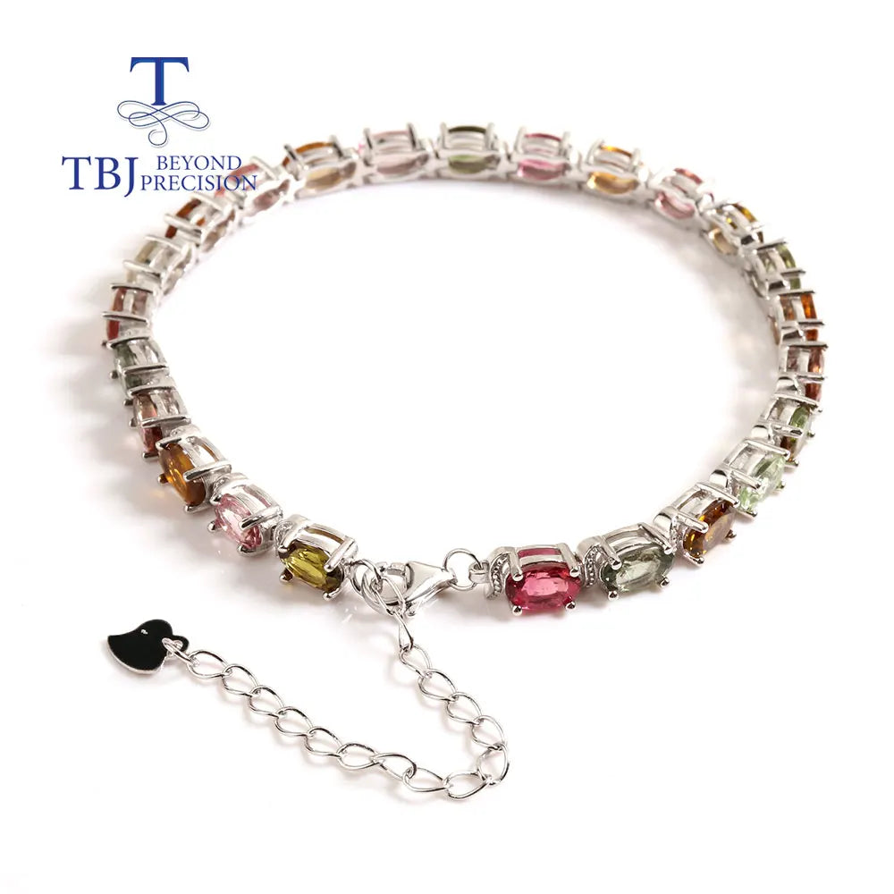 Mixed Tourmaline Bracelet-ToShay.org