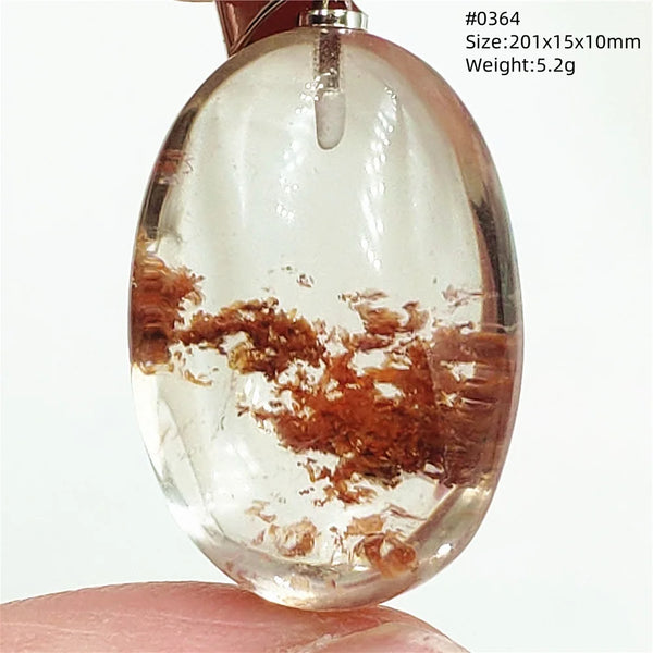 Green Phantom Quartz Pendant-ToShay.org